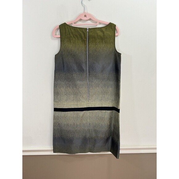 Sachin + Babi for Ankasa Sleeveless Ombre Dress Silk Trim Mod - Picture 3 of 9